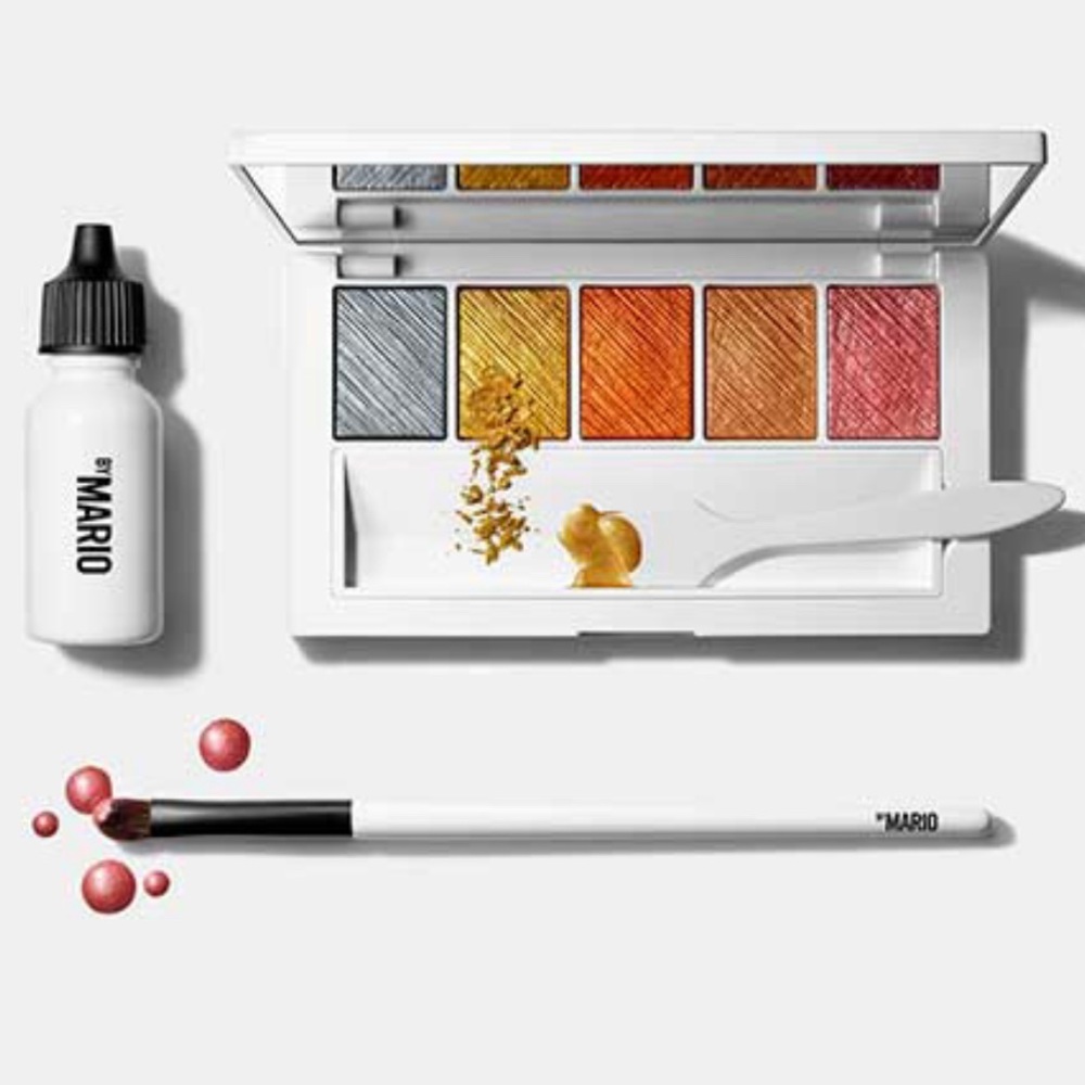 Make Up by Mario Master Metals Eye Shadow Palette & Liquid Manipulator Brand New